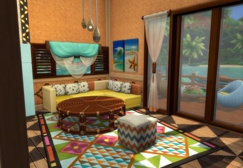 Lagoon view house by Reverlautre at L’UniverSims