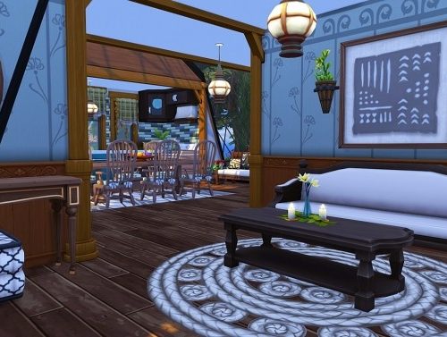 LAKESIDE A-FRAME COTTAGE at Aveline Sims