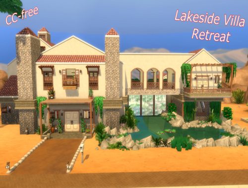 Lakeside Villa Retreat (custom-content free)