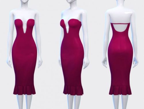 Laney Dress and Luxury Heels at Pickypikachu