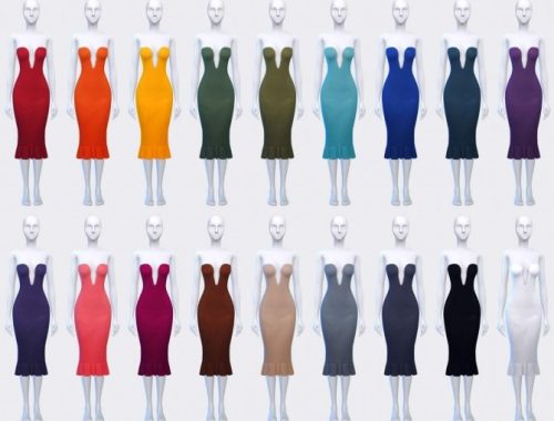 Laney Dress and Luxury Heels at Pickypikachu