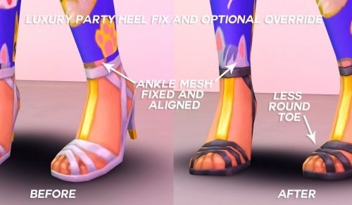 Laney Dress and Luxury Heels at Pickypikachu