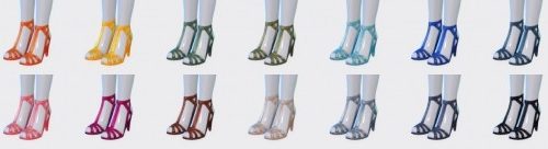 Laney Dress and Luxury Heels at Pickypikachu