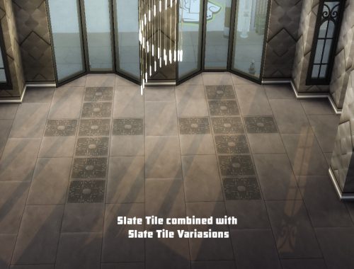 Large Slate Tiles Variations