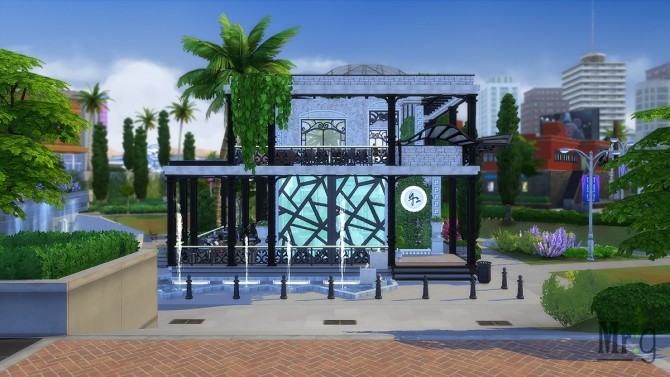 L’Atrium Restaurant at Mister Glucose - The Sims 4 Catalog