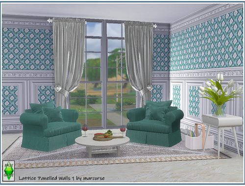 Lattice Panelled Walls by marcorse