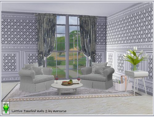 Lattice Panelled Walls by marcorse