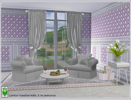 Lattice Panelled Walls by marcorse