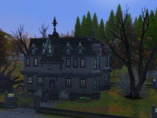 Laurel Lane Mansion by Christine at CC4Sims