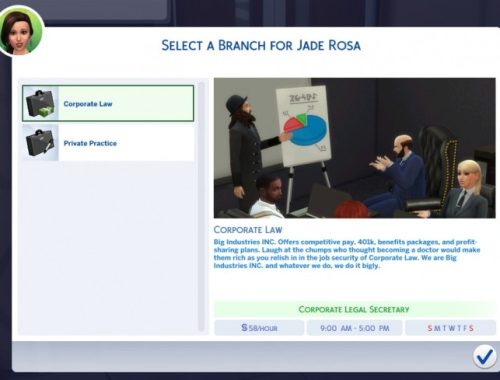 Law Career (Lite) by Ant103010 at Mod The Sims