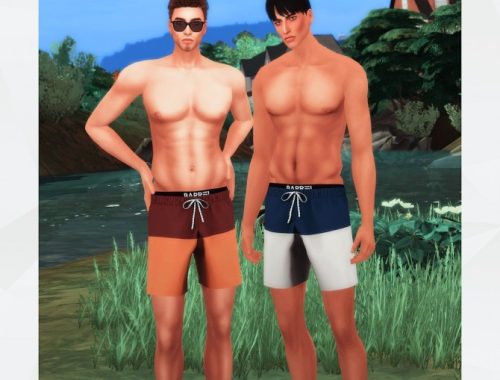 Layered Swim Shorts at Gorilla