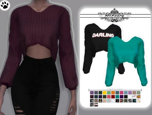 Lazy Drop-cut Top