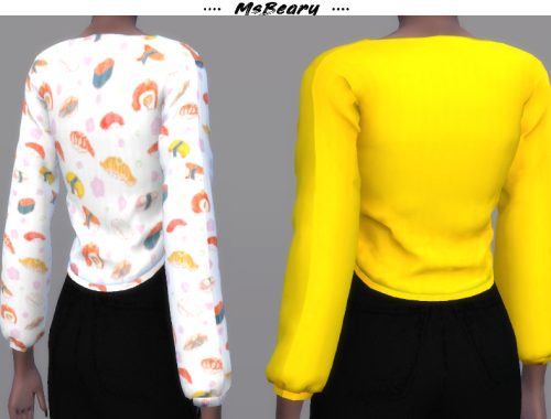Lazy Drop-cut Top