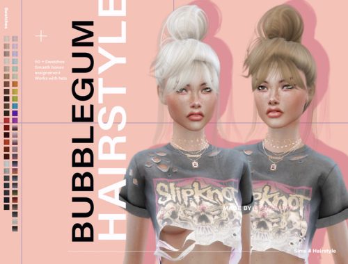 LeahLillith Bubblegum Hairstyle