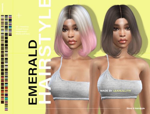 LeahLillith Emerald Hairstyle