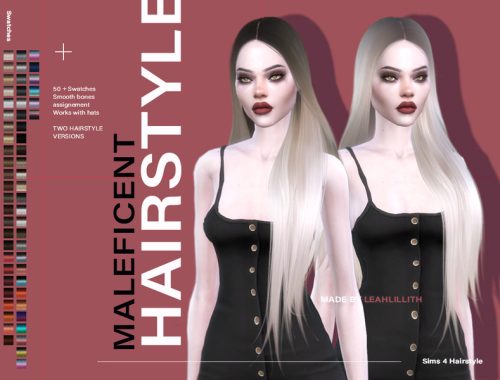 LeahLillith Maleficent Hairstyle