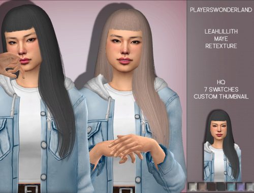 Leahlillith Maye Retexture MESH NEEDED