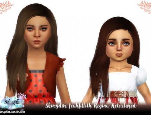 LeahLillith Regina Hair Retexture Child & Toddler Naturals + Unnaturals at Shimydim Sims