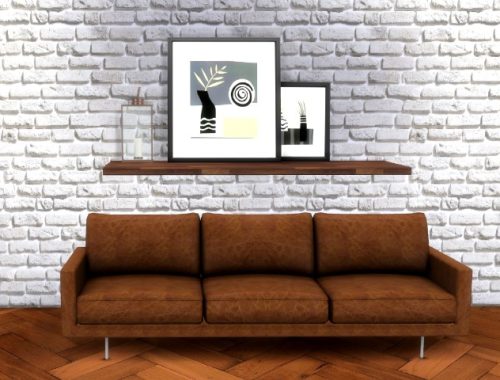 Leaning Frames by Oldbox at All 4 Sims
