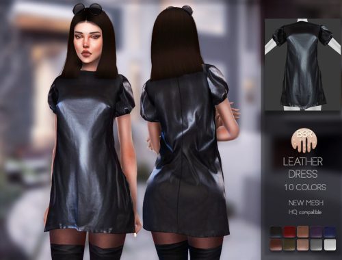 Leather Dress BD145