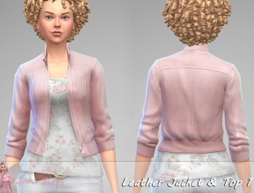 Leather Jacket and Top 1