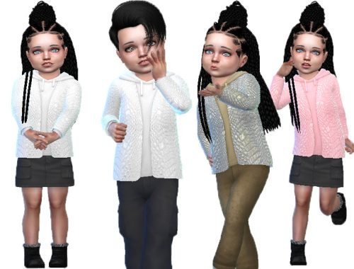 Leather jacket toddlers (Get famous)