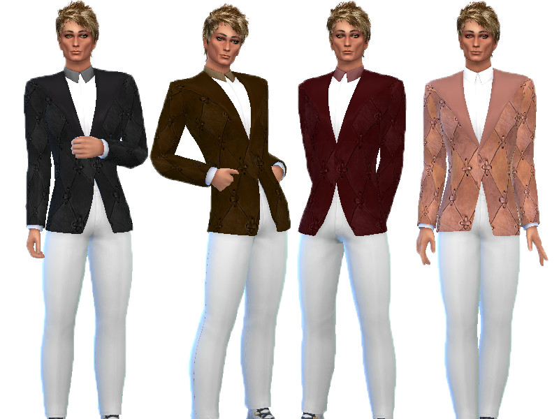 Leather Suit (City living) - The Sims 4 Catalog