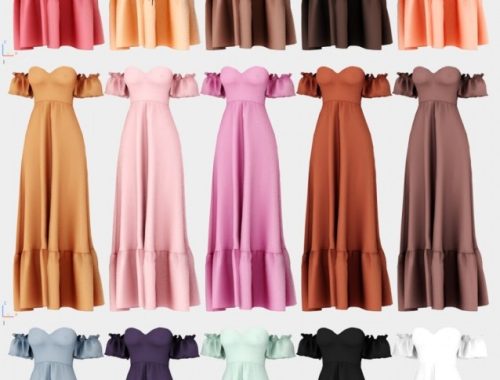 Leia Dress at Daisy Pixels