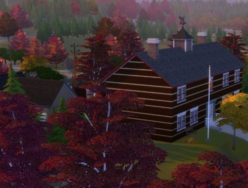 Lensmann (sheriff) Garden at KyriaT’s Sims 4 World