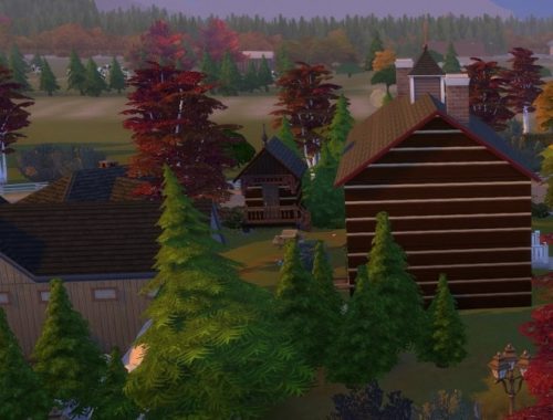 Lensmann (sheriff) Garden at KyriaT’s Sims 4 World