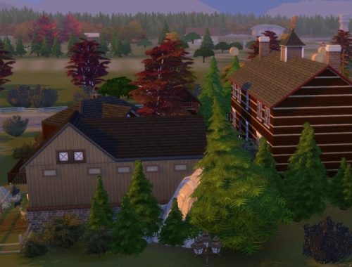 Lensmann (sheriff) Garden at KyriaT’s Sims 4 World