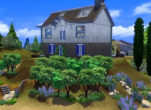 Les Lavandes house by valbreizh at Mod The Sims