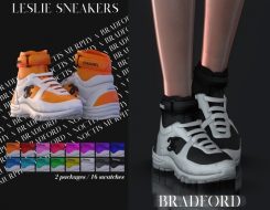 Leslie Sneakers by Silence Bradford at MURPHY - The Sims 4 Catalog