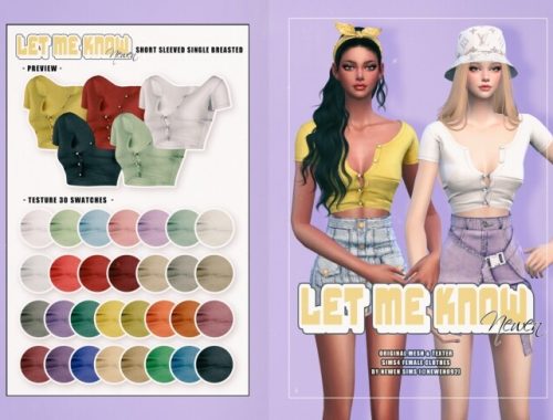 Let Me Know collection at NEWEN
