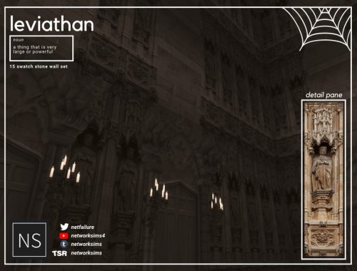 Leviathan Stone Walls Set - Networksims
