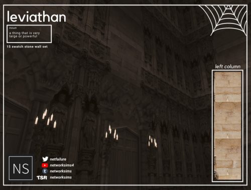 Leviathan Stone Walls Set - Networksims