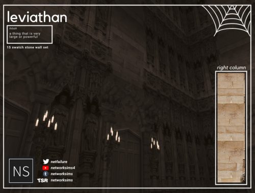 Leviathan Stone Walls Set - Networksims