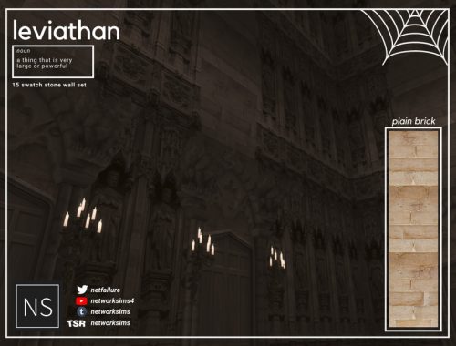 Leviathan Stone Walls Set - Networksims