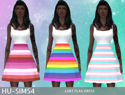 LGBT Flag Dress - Seasons Required