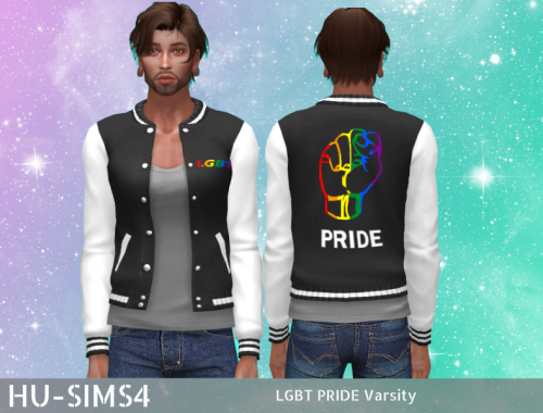 LGBT Pride Varsity Jacket