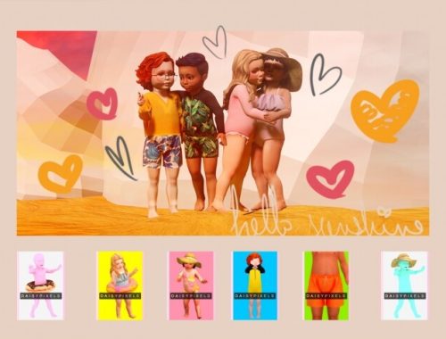 Lia Swimsuit at Daisy Pixels