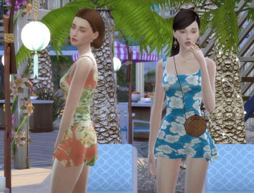 [Liaasims] Vacation Dress