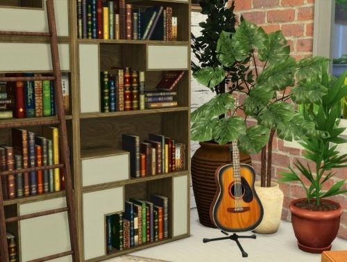 LIBRARY ROOM at MODELSIMS4