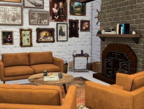 LIBRARY ROOM at MODELSIMS4