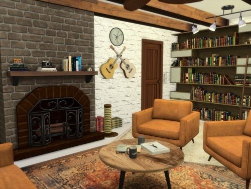 LIBRARY ROOM at MODELSIMS4