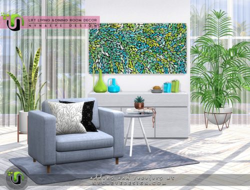 Lift Dining and Living Room Decor