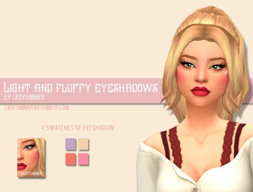 Light and Fluffy Eyeshadows