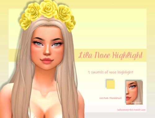 Lila Nose Highlight