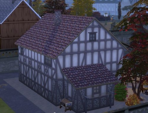 Lille Kro small tavern at KyriaT’s Sims 4 World