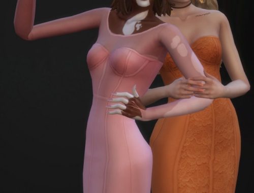 LILLIE DRESS at Candy Sims 4